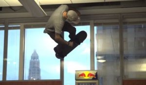 Skateboard - Over a Chicago office space - 2013