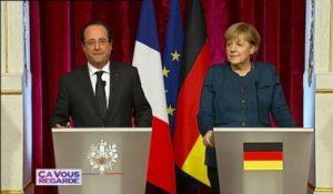 Europe : rencontre Hollande-Merkel à la veille du sommet à Bruxelles