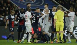 Rio Mavuba/Zlatan Ibrahimovic L'INCROYABLE altercation lors de PSG - Lille - 2013/2014