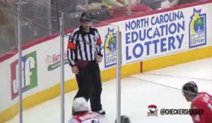Arbitre de Hockey dans l'action - Caméra sur le casque!