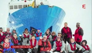 Sauvetage réussi pour les passagers du navire prisonnier de l'Antarctique