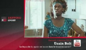 Zap' Sport : Quand Bolt se déguise en femme