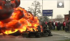 France : les Goodyear d'Amiens-Nord se radicalisent
