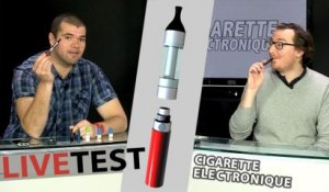 La cigarette électronique en LiveTest !