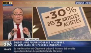 L'Éco du soir: les enjeux économiques des soldes pour les commerçants français - 07/01