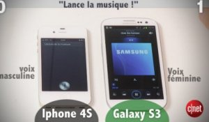Fight Siri contre S-voice (iPhone 4S vs Galaxy S3)