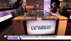 Ça Vous Regarde - Le débat : François Hollande : l’ami des patrons ?