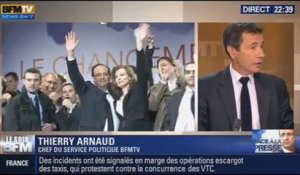 Le Soir BFM: La veille de la conférence de presse de François Hollande - 13/01 2/4