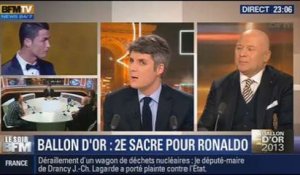 Le Soir BFM: Cristiano Ronaldo sacré Ballon d’Or: que manque-t-il à Ribéry ? - 13/01 3/4
