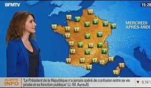 La Météo pour ce mercredi - 15/01