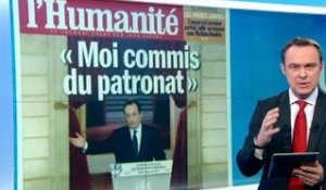REVUE DE PRESSE - Hollande "s'assume enfin" - 15/01