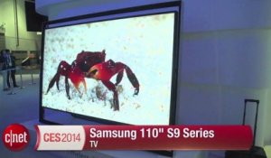 CES 2014 : Samsung S9 UHD 110 pouces
