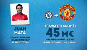 Officiel : Manchester United recrute Mata !