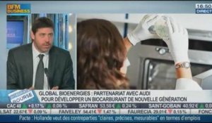 Global Bionergies signe un partenariat avec Audi pour développer la production d'Isooctane: Marc Delcourt, dans Intégrale Bourse – 21/01