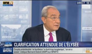 BFM Story: L'affaire Trierweiler-Hollande a ridiculisé la France pour Bernard Debré - 24/01