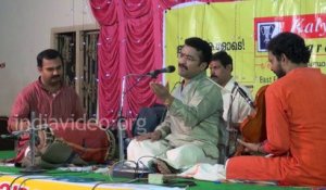 Carnatic music performance by Trivandrum K. Krishnakumar