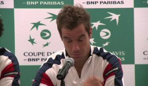 Coupe Davis - Gasquet : "Un super double"