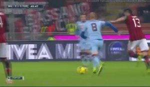 Adil Rami Goal - AC Milan vs FC Torino 1-1 (Serie A 2014) HD