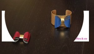 Fabriquer un bracelet noeud en simili cuir