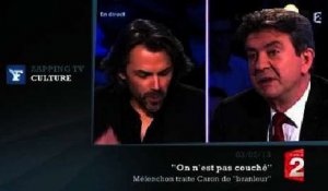 Zapping TV : les insultes de Mélenchon en direct chez Ruquier