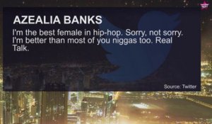 Azealia Banks : Mégalo comme Kanye West ?