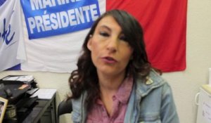 Claudine Lopez, tête de liste Front National à Vichy