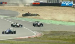 2013 European F3 Open crash at the Nürburgring