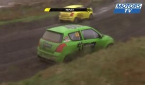 2013 Monster British Rallycross crash at Knockhill