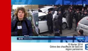 Grève des taxis : Paris au ralenti