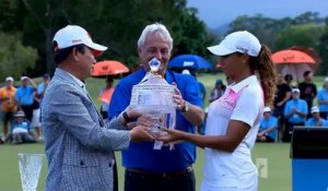 Golf - La nièce de Woods célèbre son premier trophée