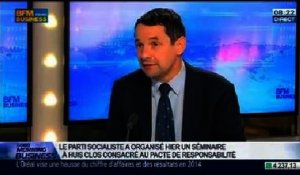 Pacte de responsabilité: "Il faut rattraper le retard de la France", Thierry Mandon, dans GMB - 11/02