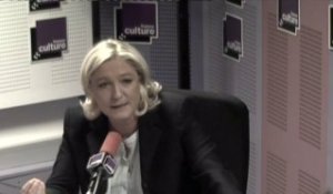 Les Matins - Marine Le Pen