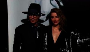 Johnny Depp et Amber Heard sur le tapis rouge
