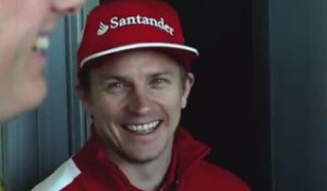 "Ice Man" en visite chez Ferrari à Maranello