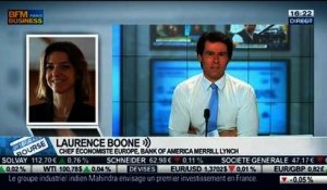 Analyse de la situation macro-économique aux Etats-Unis et en Europe: Laurence Boone, dans Intégrale Bourse – 17/02