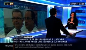 Politique Première: François Hollande inaugure un mémorial à la Grande mosquée de Paris - 18/02