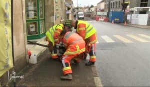 Inondations: L'heure est au nettoyage à Talmont-Saint-Hilaire