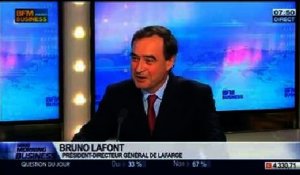 Lafarge: "Nous attendons une poursuite de la croissance dans les émergents", Bruno Lafont, dans GMB - 19/02