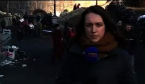 Ukraine: calme précaire dans le centre de Kiev - 21/02