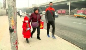 Spectaculaire pollution de l'air à Pekin: état d'alerte déclenché