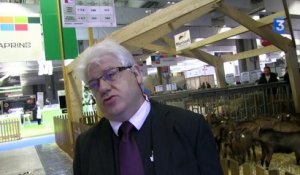 SIA 2014 : Jacky Salangard, président des producteurds de lait de chèvre