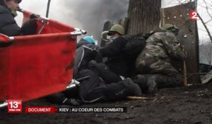 Ukraine : au cœur des combats meurtriers de la place Maïdan