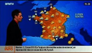 La Météo pour ce lundi - 24/02