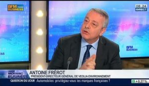 "Mon projet est d'internationaliser d'avantage Veolia": Antoine Frérot, dans GMB – 03/03