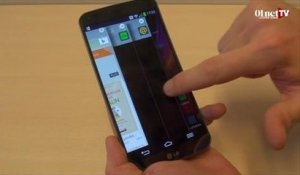 LG G FLEX : le premier smartphone courbé vendu en France