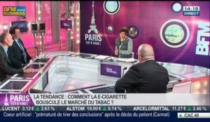 La tendance du moment: Comment la e-cigarette bouscule le marché du tabac ? dans Paris est à vous – 04/03