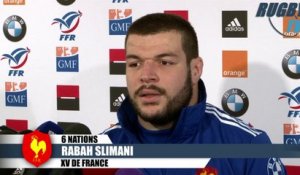 XV DE FRANCE avant match Ecosse-France Forestier-Slimani-Chouly  6 Nations