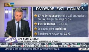 Dividendes: Résultats annuels 2013: Quel bilan peut-on en tirer ?: Roland Laskine, dans Intégrale Placements - 05/03