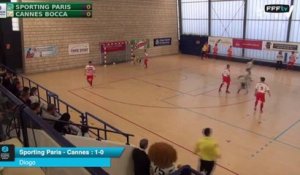 D1 Futsal - Sporting Paris - Cannes (3-3)- 20ème journée