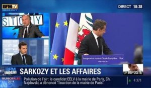 BFM Story: Nicolas Sarkozy et les récentes affaires au cœur desquelles il se retrouve: "il n'est pas complètement silencieux, il nous fait passer un message", Thierry Arnaud - 10/03
